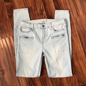 Hollister Zipper Skinny Jean - 5